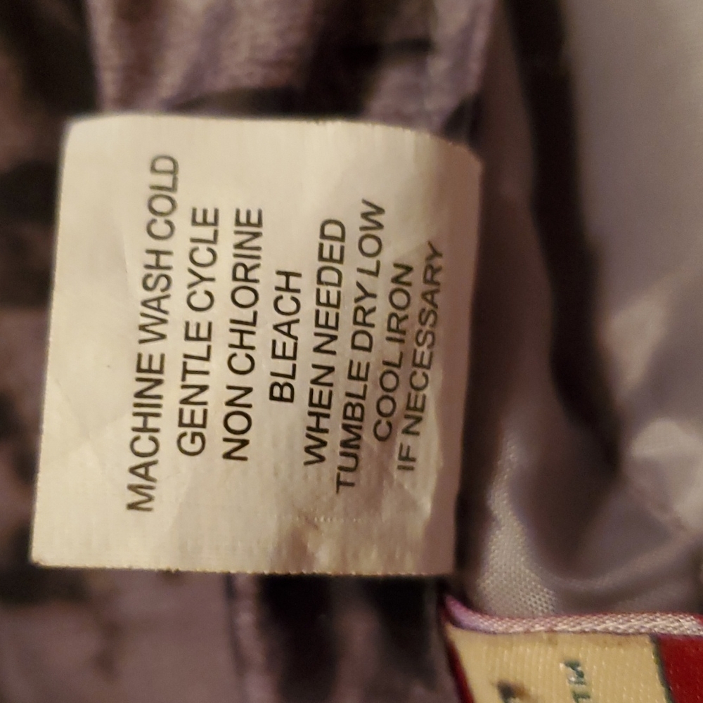 Leopard Print Silver/Black Plus Size Puffer Coat Size 3X - Picture 4 of 4